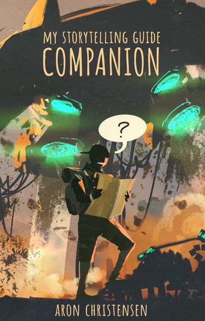 Image: Flat graphic of the My Storytelling Guide Companion cover